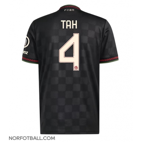 Billige Fotballdrakt Bayern Munich Jonathan Tah #4 Replika Tredjedrakt 2025-26 Kortermet Billige Fotballdrakt Bayern Munich Jonathan Tah #4 Replika Tredjedrakt 2025-26 Kortermet